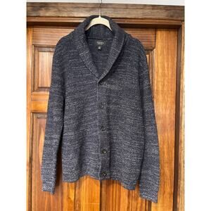 Nordstrom Men’s Shop shawl neck ￼ cardigan sweater size large